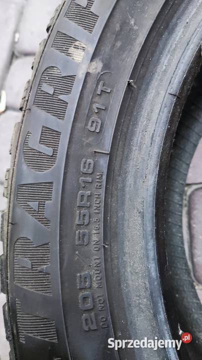 2 opon zimowych 205 55 16 GOOD YEAR Chełm