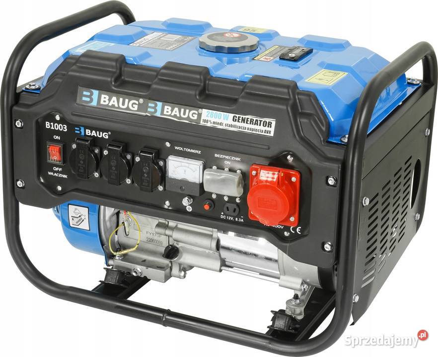 Agregata prądotwórczy 2800 W GENERATOR PRĄDU 7 Chmielnik