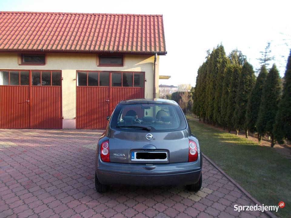 NISSAN MICRA 12 benz 2010 r 5 drzwi KLIMAT mały Uniejów