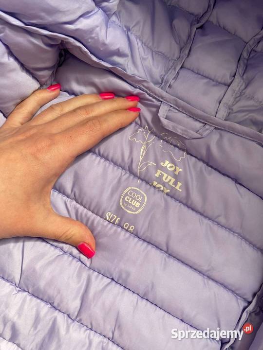Kurtka dziewczęca Cool Club SMYK pastelowa dziewczynka zachodniopomorskie Szczecin
