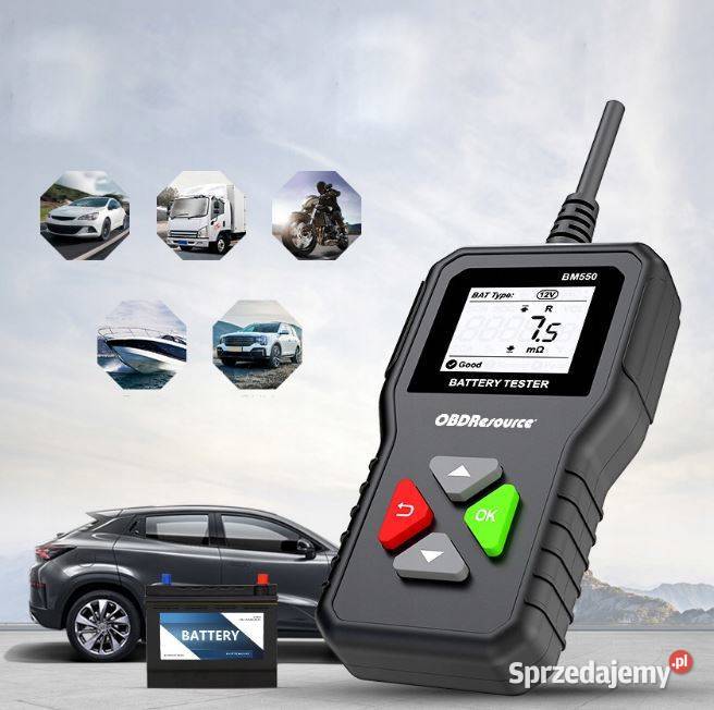 MIERNIK TESTER AKUMULATORA SAMOCHODOWEGO 61224V Dubiecko