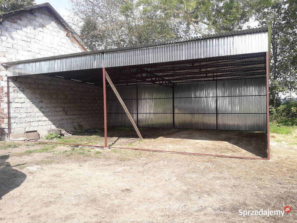 Garaż Blaszany BrązowyGaraże Blaszane Wiata Dębica