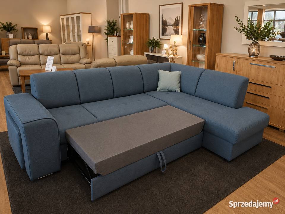 Nowy Narożnik MALTA 260 x 200 z Pufą w OUTLET 40 Kluczbork