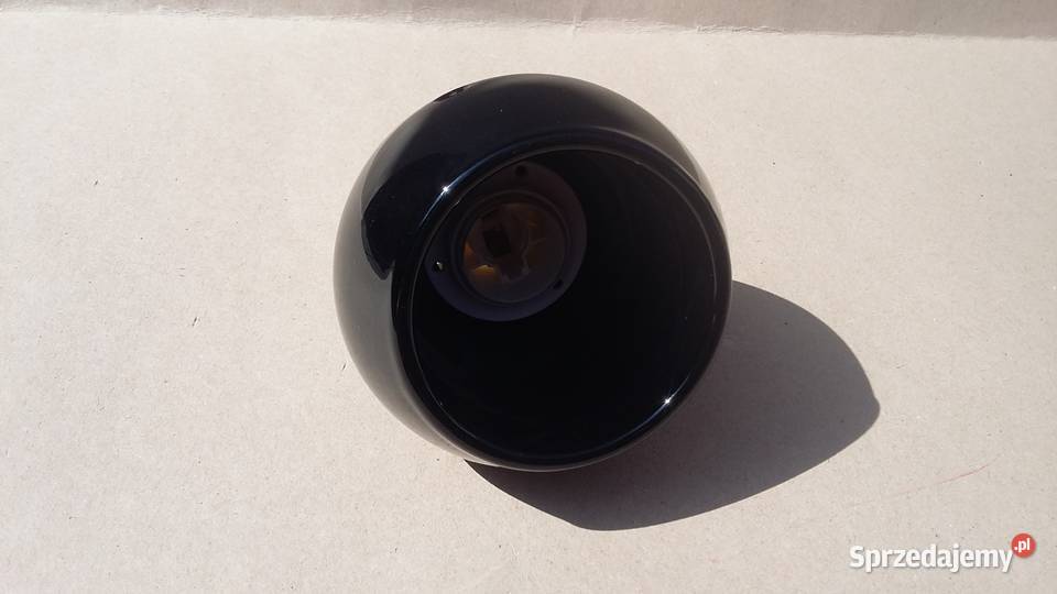 Klosz do lampy kulka CZARNA E14 9 h7 SZKŁO Warszawa