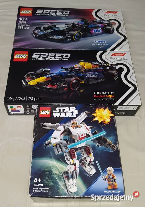 Klocki Lego 3 zestawy Gdańsk