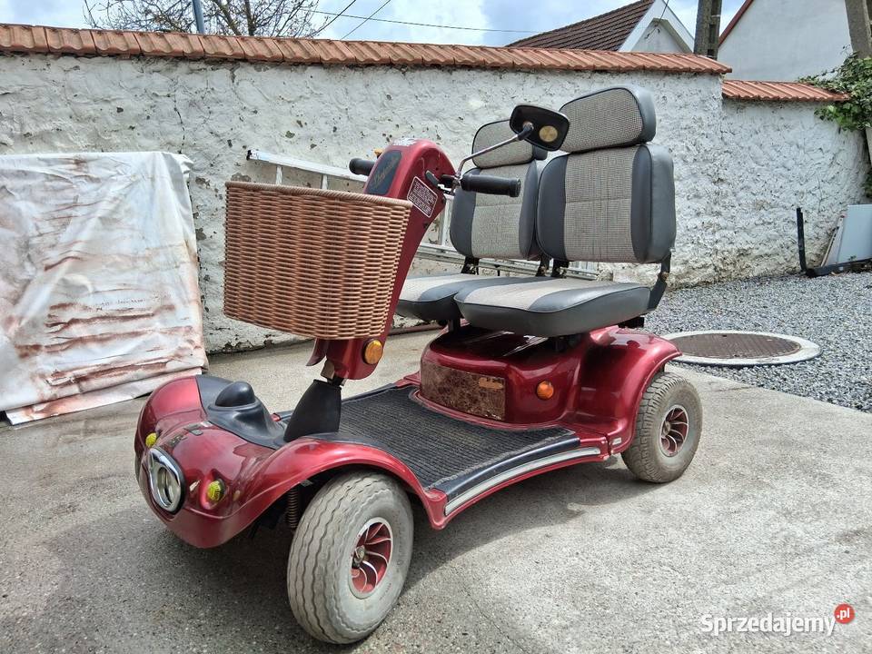 Skuter elektryczny inwalidzki dwuosobowy Hulajnogi elektryczne Wołów