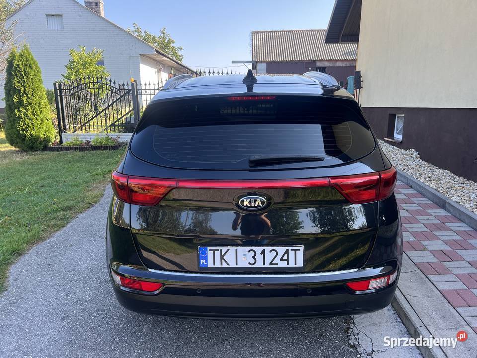 Kia Sportage IV 20 CRDI 136 Czarny Zadbany nieuszkodzony świętokrzyskie Nowa Słupia sprzedam