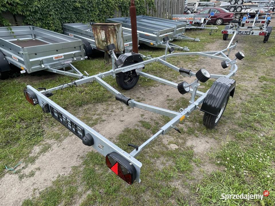 Przyczepa pod łódź Zasław PKZ11 750 Water RATY Piła