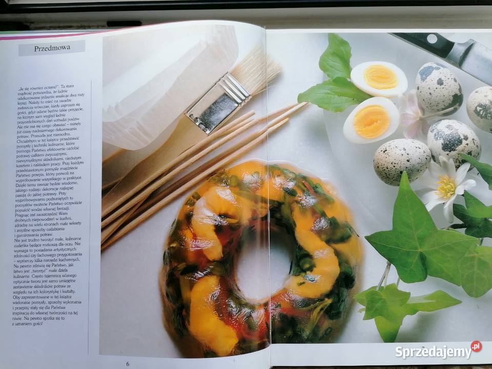 Sztuka dekorowania potraw sprzedam
