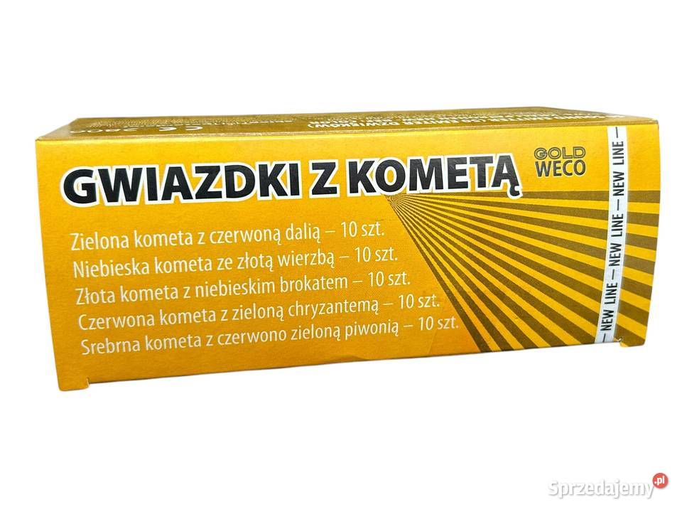 RACE PISTOLETOWE KOLOROWE GWIAZDKI Z KOMETĄ Poznań