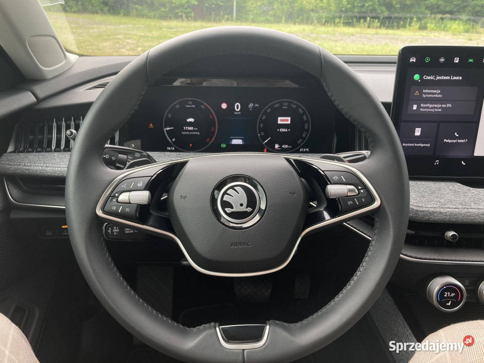 Skoda Superb Skoda Superb Selection 20 TDI DSG nawigacja Dąbrowa Górnicza