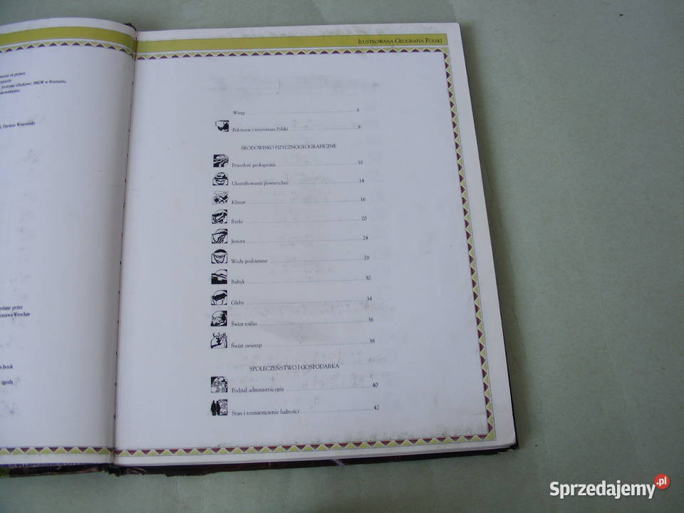 Ilustrowana geografia Polski Ilustrowany atlas