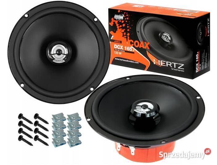 Głośniki HERTZ DCX 1653 160 i 165 mm Łuszczów Drugi