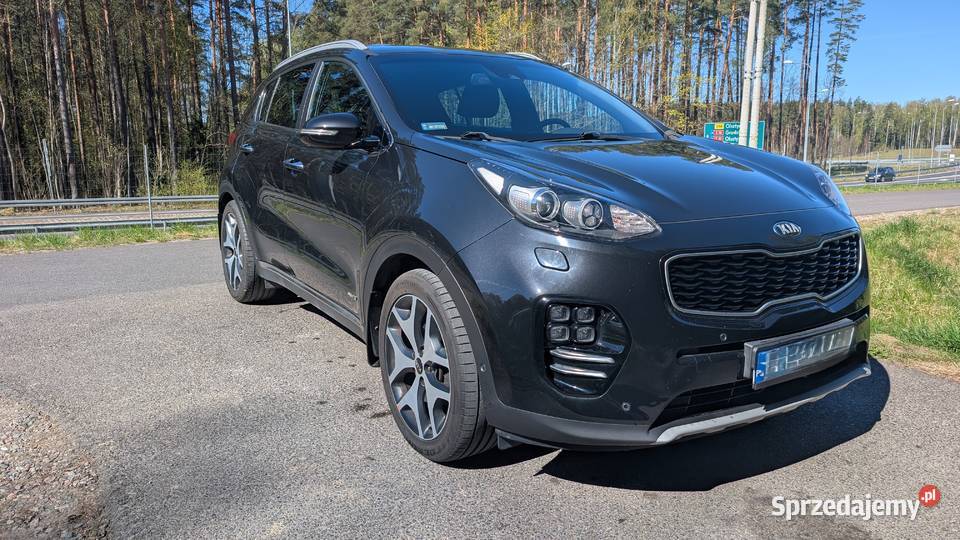 KIA Sportage GTLine niski przebieg bezwypadkowa nieuszkodzony Olsztyn sprzedam