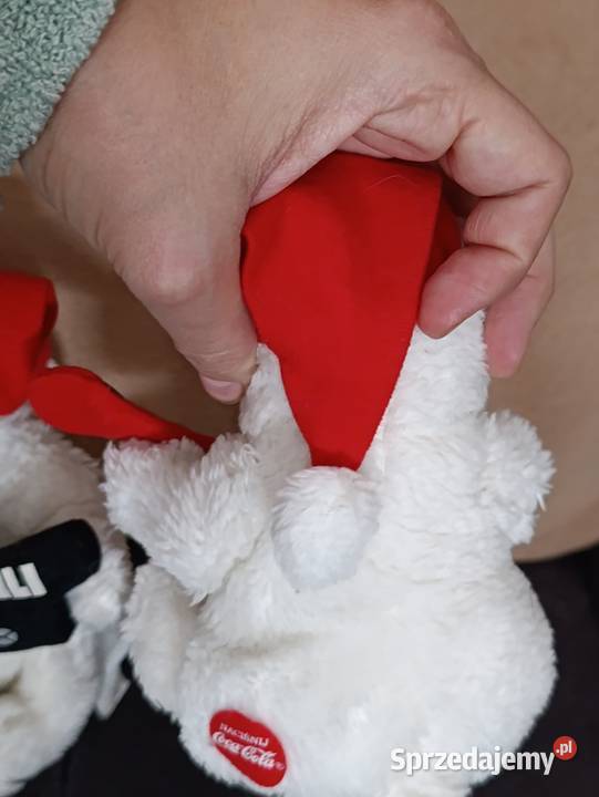 misie zestaw coca cola zabawka pluszowa maskotka Poznań