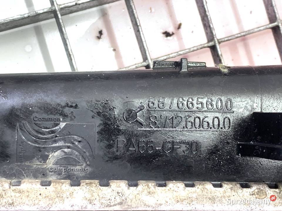 CHŁODNICA WODY FIAT DOBLO II 16 105 518970800