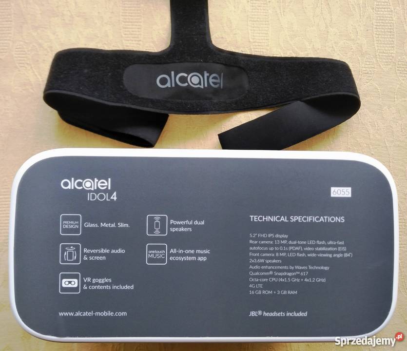 Gogle VR Alcatel Idol 4 Pruszków