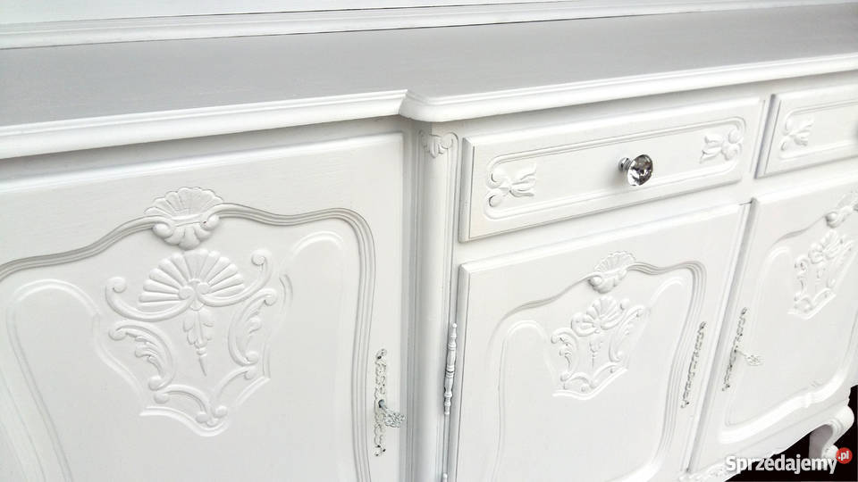 Komoda Ludwikowska biała Biłgoraj