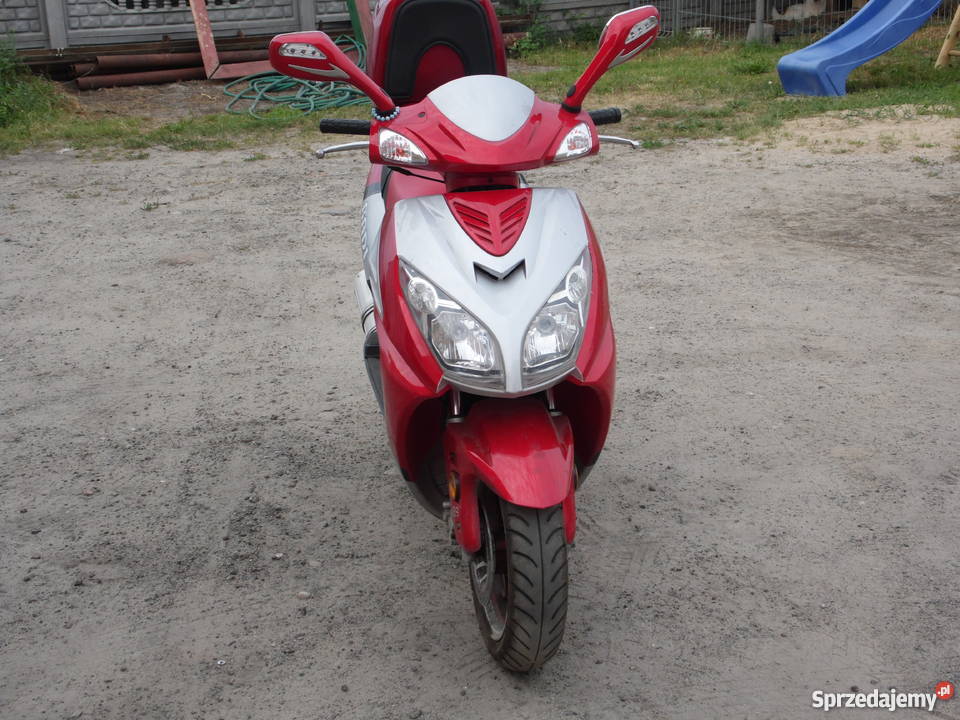 Skuter Hanglong LB50QT35 nieużywany z okolic Kal elektryczny starter Russów