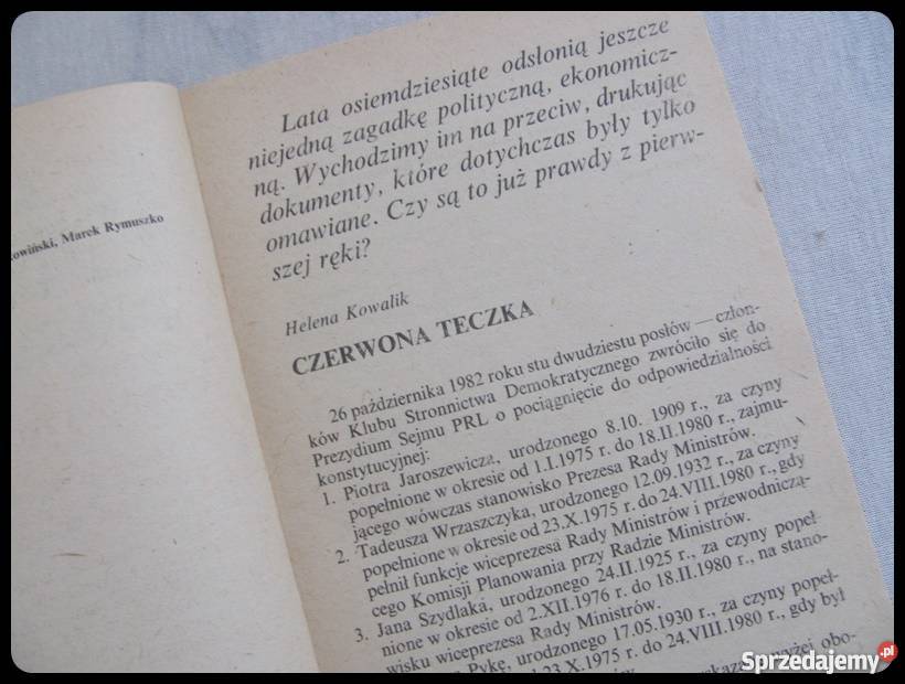 Białe plamy 1989 Reporterska Aukcja zdarzeń 1 2 Poradniki, albumy i reportaże Płock
