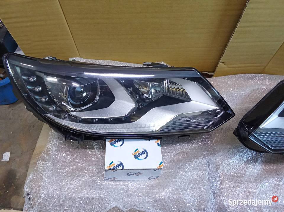 VW TiguanI lift reflektory bixenon LED skrętny Kamieniec Wrocławski