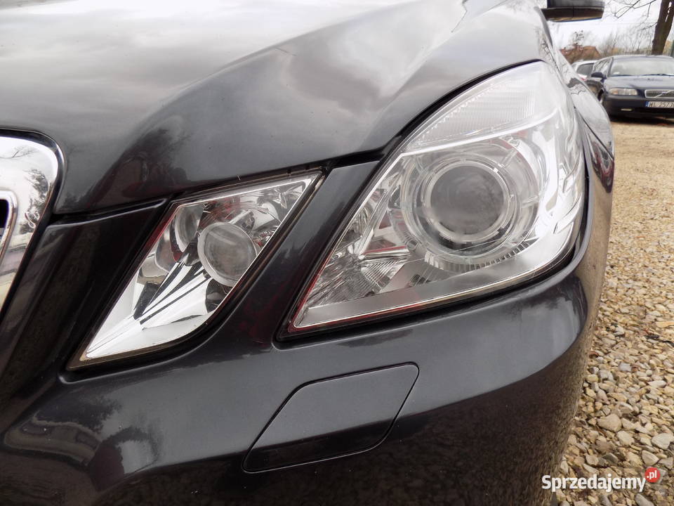 Mercedes E 350 30 V6 TDiesel 265 W212 Automat światła do jazdy dziennej Warszawa