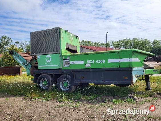 Recykling Rozdrabniacz do odpadów Willibald MZA małopolskie Racławice