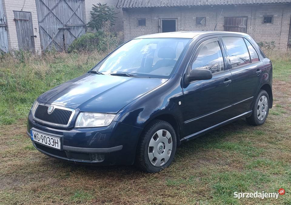 Skoda Fabia 14 MPI zdrowa zadbana 68KM Fabia mazowieckie Osieck