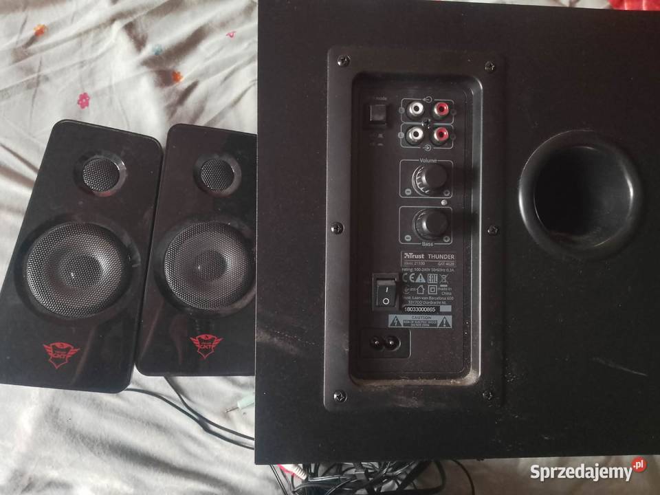 Głośniki komputerowe 21 Trust GXT 38 RMS 60W dolnośląskie sprzedam