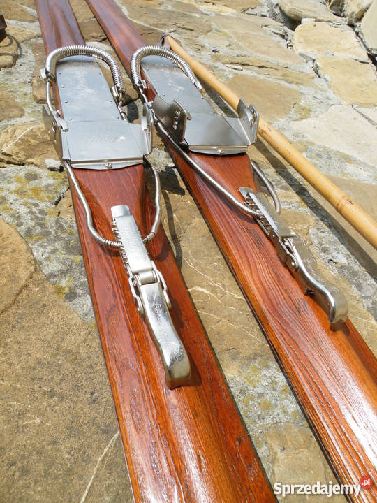 Narty ANTYK drewniane 208 KANDAHAR podkarpackie Pruchnik sprzedam