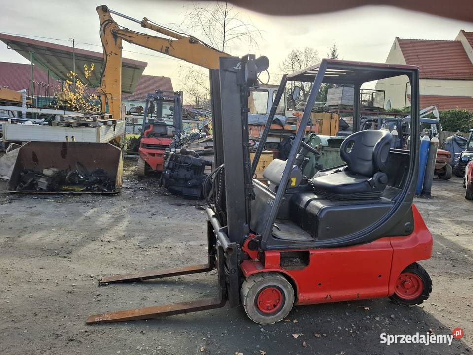 Wózek widłowy Linde E 16P elektryczny pozycjoner Targoszyn