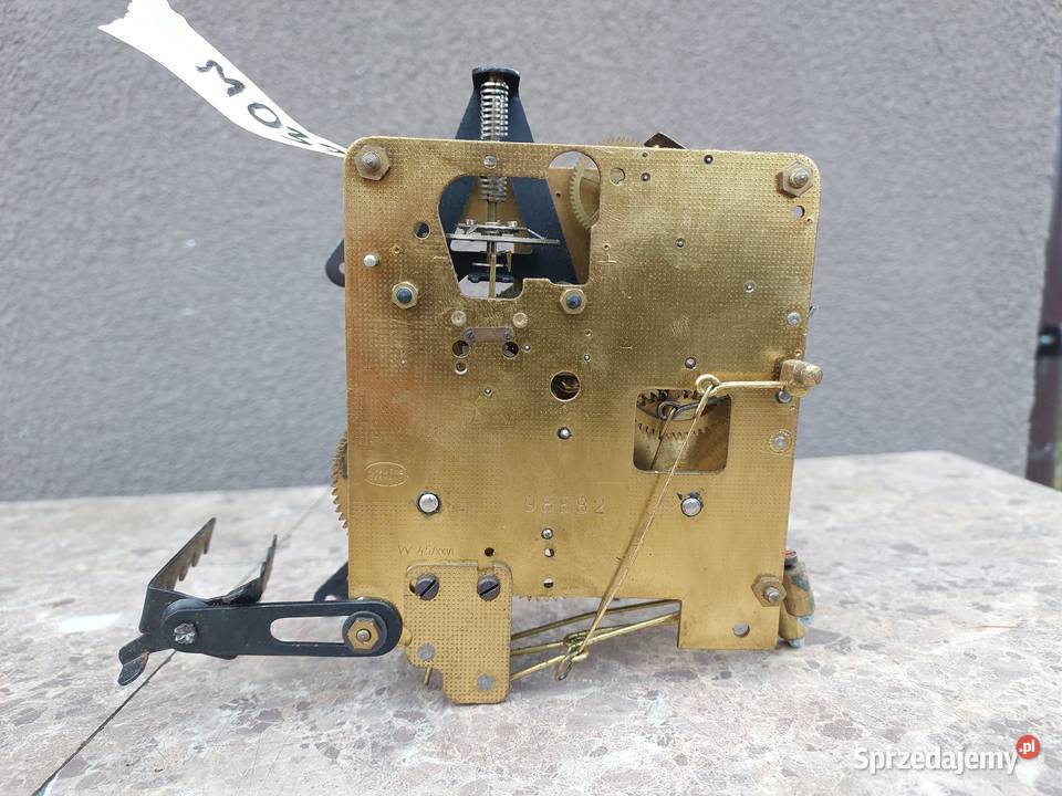 M037 Mechanizm zegara bufetowego Mauthe Antyki, Sztuka, Kolekcje pomorskie Tczew