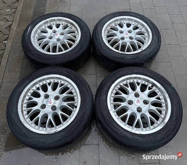 Felgi z rantem 4x108 opony 2055516 Peugeot lubelskie Krępiec