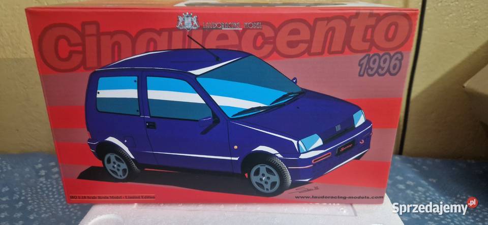 FIAT cinquecento sporting 118 nowy Modelarstwo