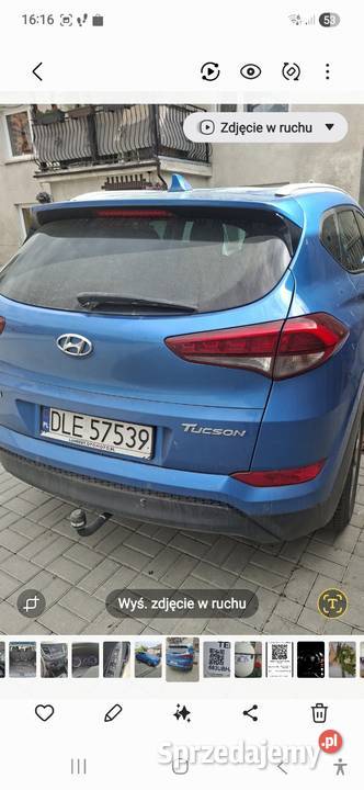 Hyundai Tucson przyciemniane szyby Chojnów