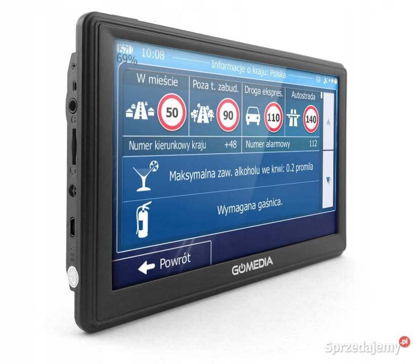 Nawigacja GPS 7 Mapa Europy Polski iGO TIR Białystok