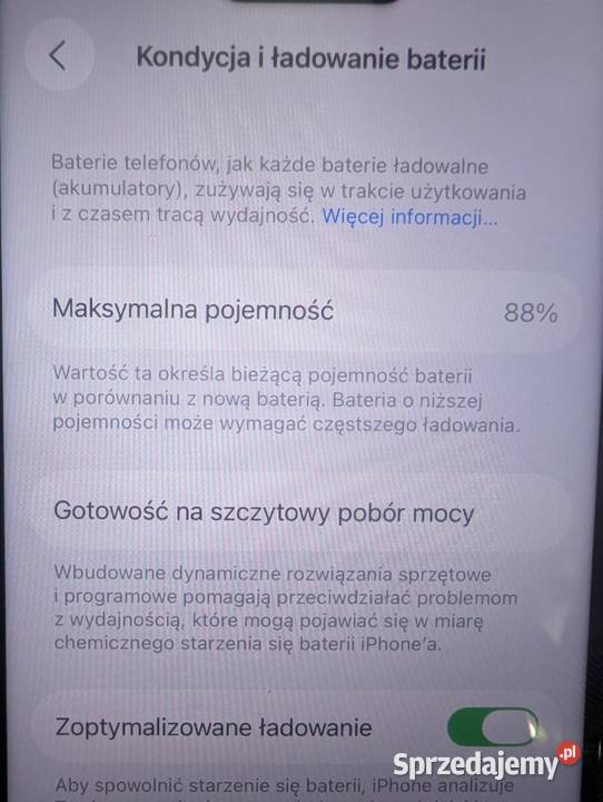 Iphone 14 pro 512gb fioletowy bateria 88 śląskie