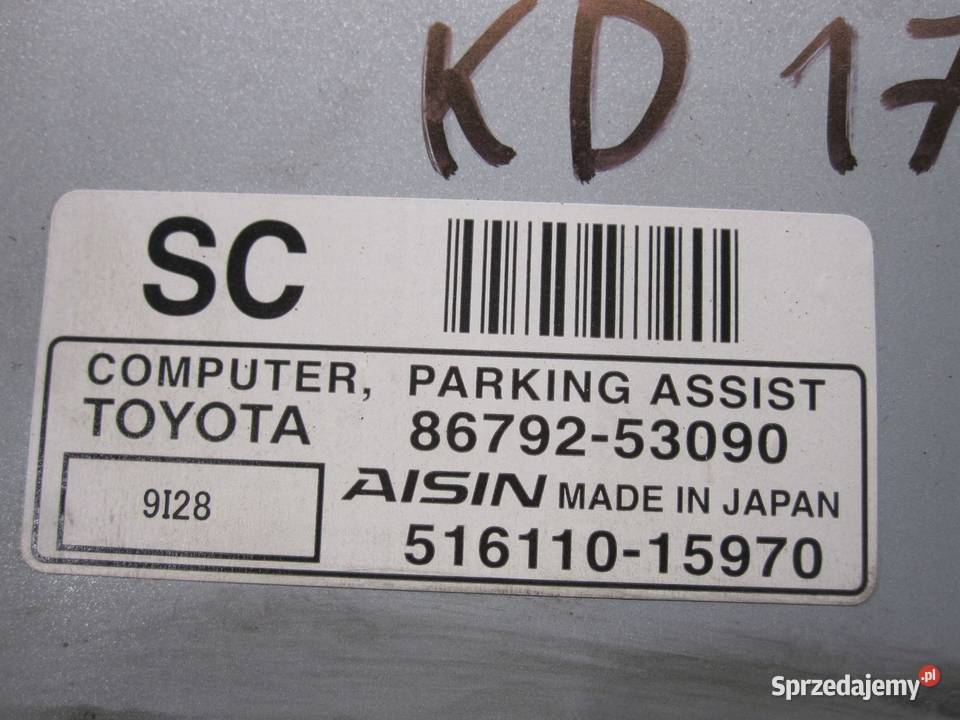 LEXUS IS 220 II sterownik moduł parkowania PDC