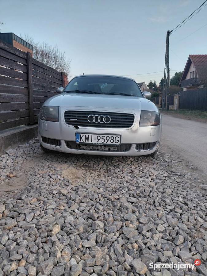 Audi TT Quattro 224 xenon skóra Bose srebrny Niepołomice