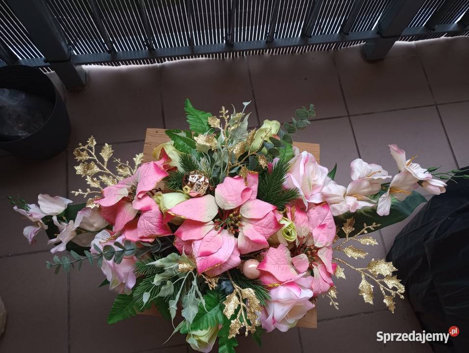 Kompozycja nagrobna świąteczna Lublin