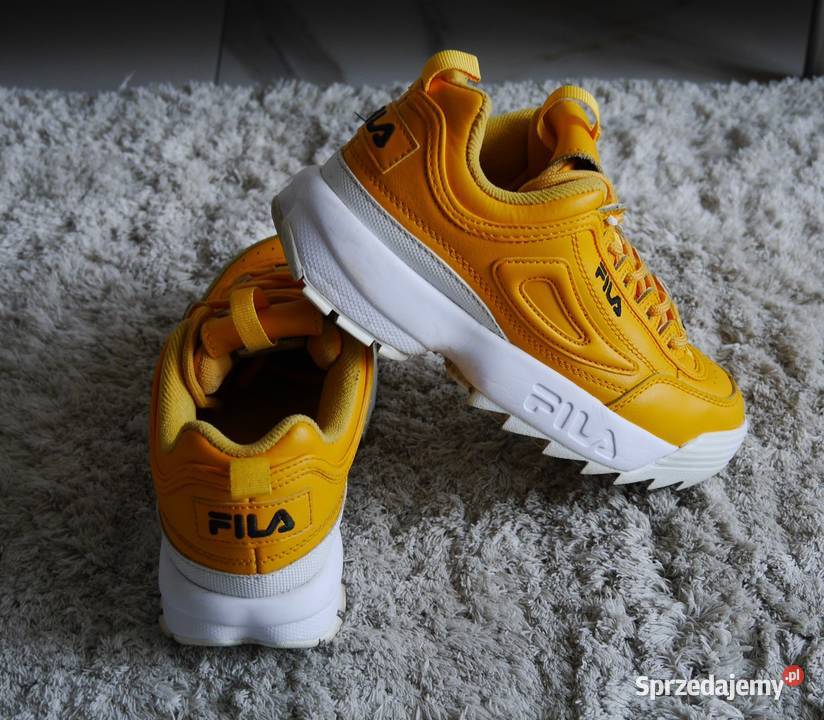 Fila Orange świetne musztardowe buty 375 Wrocław