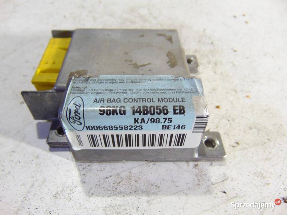 SENSOR AIR BAG AIRBAG FORD KA MK1 9814B056EB Komputery wielkopolskie