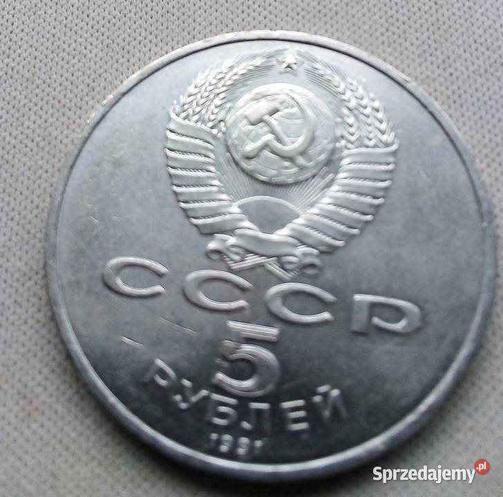 ZSRR5 RUBLI1991 r Legionowo