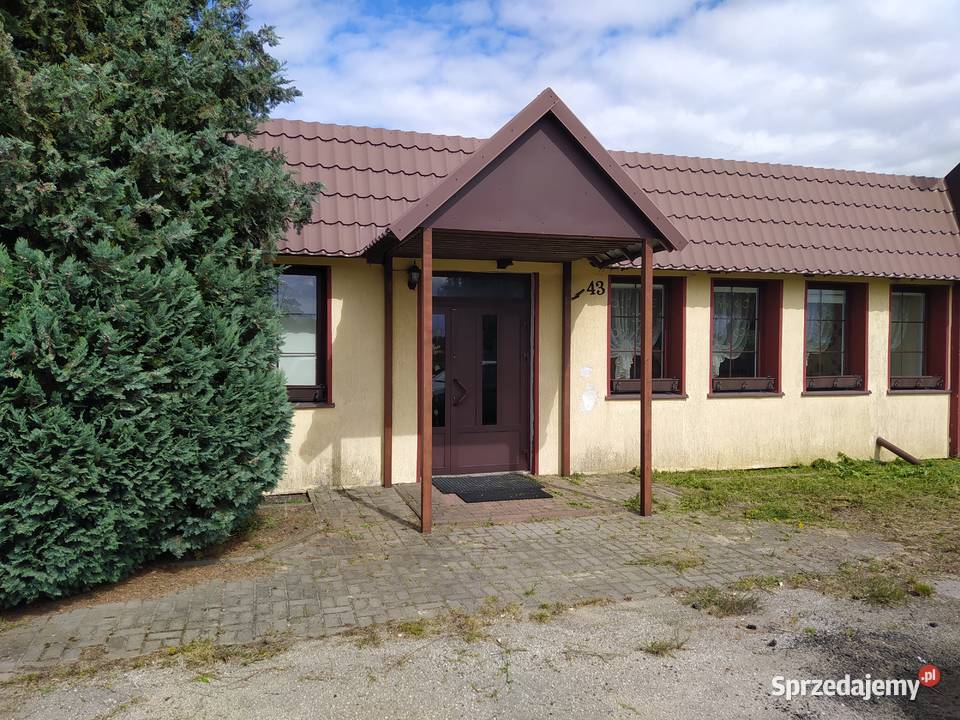 Lokal użytkowy 740m2 na działce 022 ha Sprzedaż kujawsko-pomorskie Strzelno