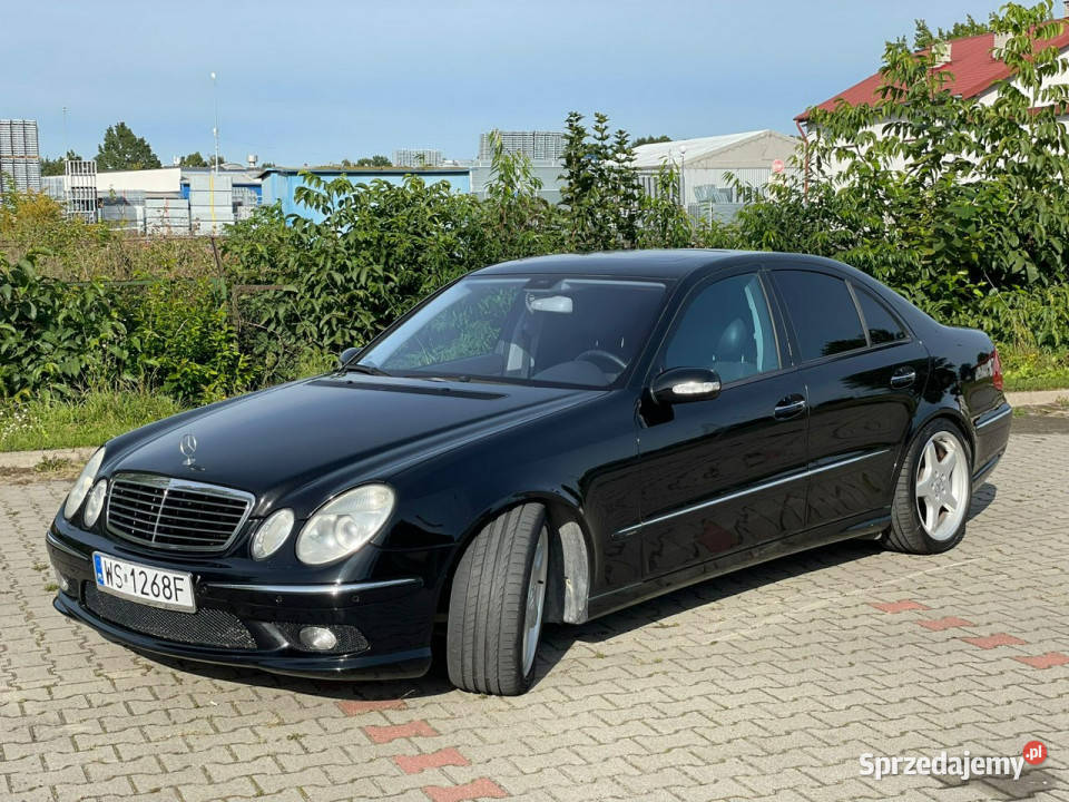 Mercedes E 350 Mercedes W211 35 v6 LPG W211 benzyna+LPG Siedlce