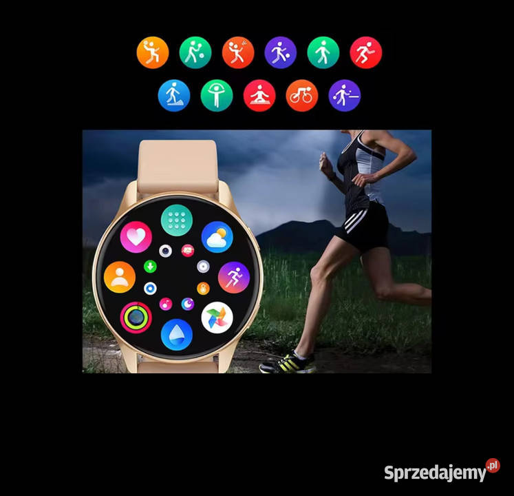 Nowy smartwatch kobiety Damskie pomorskie Kaliska Kościerskie