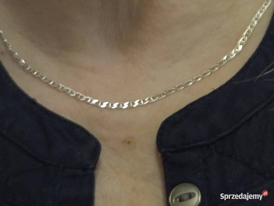 Łańcuszeknaszyjnik srebro 925 mazowieckie