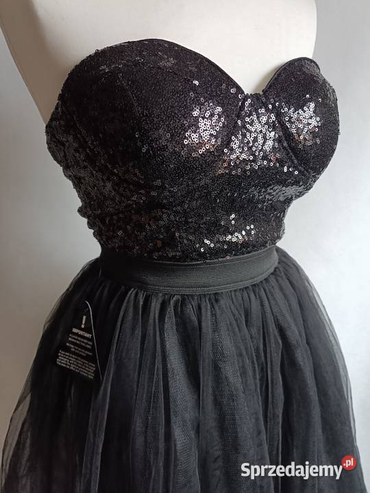 Luksusowa sukienka cekiny 34 36 Białystok sprzedam