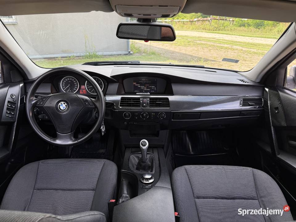BMW 520i 22 BENZYNAGAZ Zarejestrowana światła przeciwmgielne