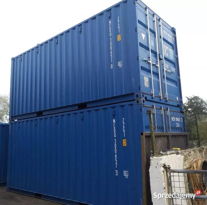 Używane kontenery 20 i 40 stóp Szczecin